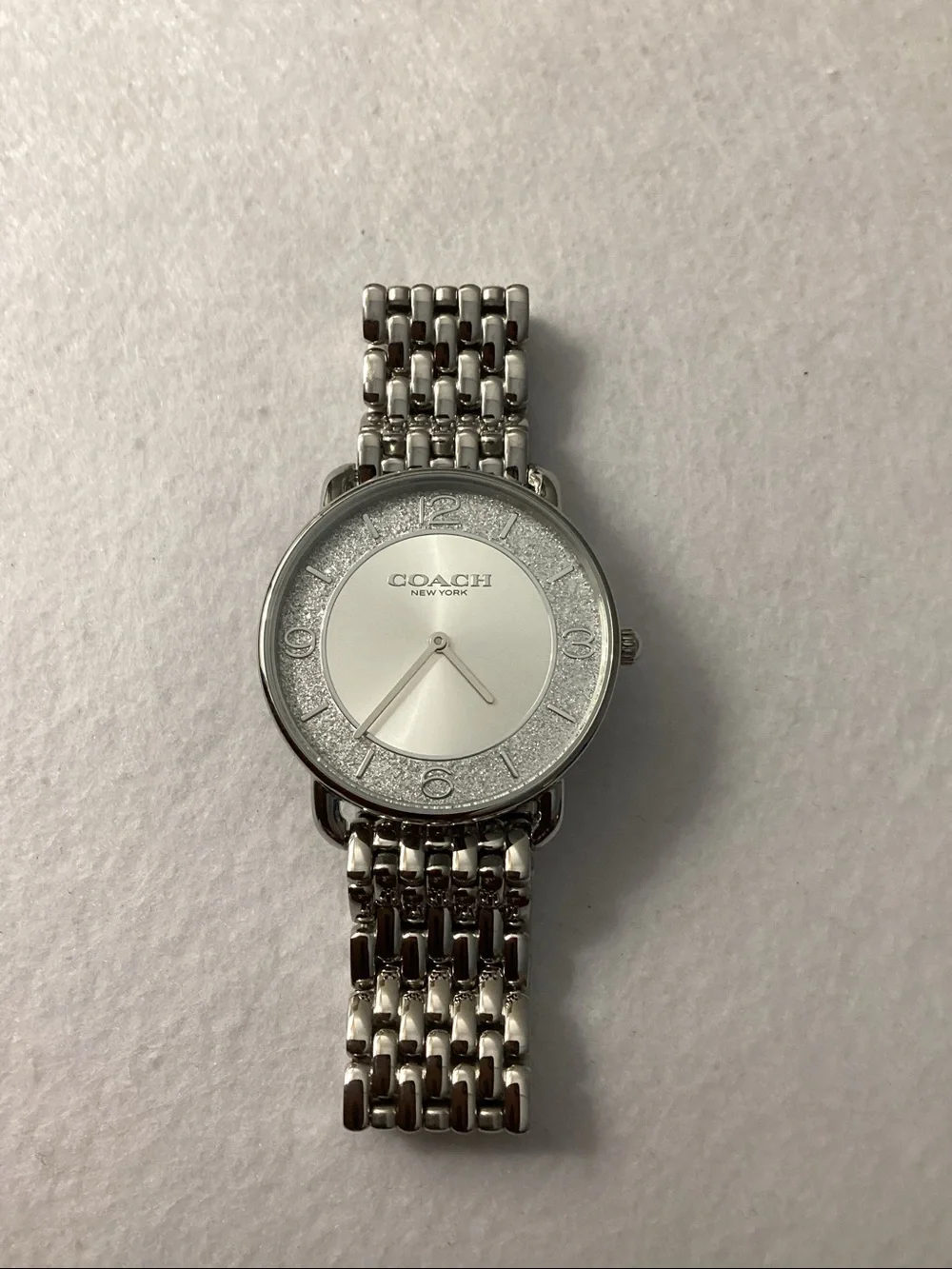 Coach Women's Silver Elliot Stainless Steel Watch 36mm